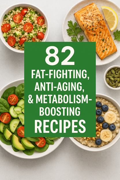 82 Fat-Fighting, Anti-Aging, & Metabolism-Boosting Recipes
